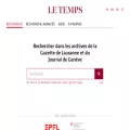 letempsarchives.ch