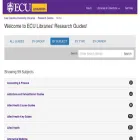libguides.ecu.edu libguides.ecu.edu