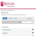 libguides.rutgers.edu libguides.rutgers.edu