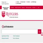 libraries.rutgers.edu libraries.rutgers.edu