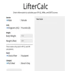 liftercalc.com liftercalc.com