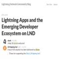 lightning.community