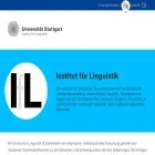 ling.uni-stuttgart.de ling.uni-stuttgart.de