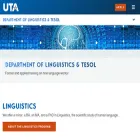 ling.uta.edu ling.uta.edu