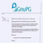 lists.gnupg.org lists.gnupg.org