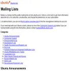 lists.ubuntu.com