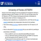 lists.ufl.edu lists.ufl.edu