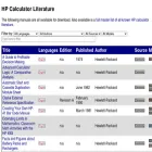 literature.hpcalc.org literature.hpcalc.org