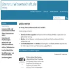literaturwissenschaft.de
