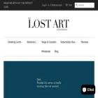 lostartstationery.com