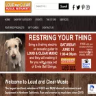 loudandclearmusic.com