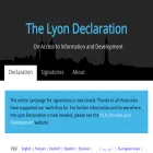 lyondeclaration.org lyondeclaration.org