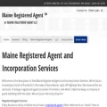 maineregisteredagent.com