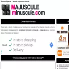 majuscule-minuscule.com