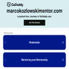 marcokozlowskimentor.com marcokozlowskimentor.com