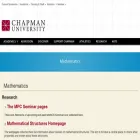 math.chapman.edu math.chapman.edu