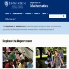 mathematics.jhu.edu mathematics.jhu.edu