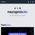 maurogarcia.dev