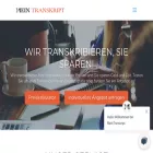 meintranskript.de meintranskript.de