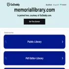 memoriallibrary.com memoriallibrary.com