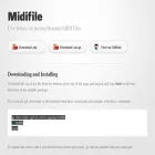 midifile.sapp.org midifile.sapp.org