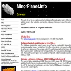 minorplanet.info