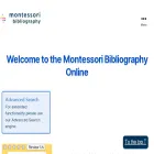 montessoribib.ku.edu montessoribib.ku.edu