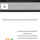montessoriphysicaleducation.com montessoriphysicaleducation.com