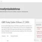 mostlymissiledefense.com mostlymissiledefense.com