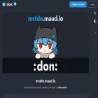 mstdn.maud.io