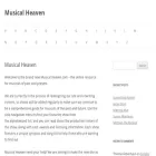 musicalheaven.com