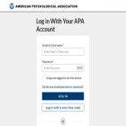 my.apa.org my.apa.org
