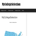 mycollegeselection.com mycollegeselection.com
