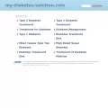 my-diabetes-solution.com my-diabetes-solution.com