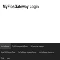 myfiosgateway.one myfiosgateway.one