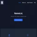 nameslol.com