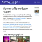 narrow-gauge.co.uk narrow-gauge.co.uk