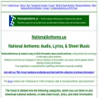 nationalanthems.us nationalanthems.us