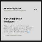 ncisahistory.org ncisahistory.org