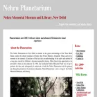 nehruplanetarium.org nehruplanetarium.org