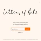 news.lettersofnote.com news.lettersofnote.com