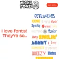 nicksfonts.com