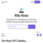niftynotes.io niftynotes.io