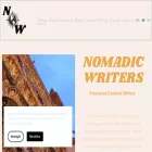 nomadicwriters.co.uk nomadicwriters.co.uk