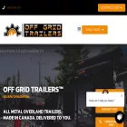 offgridtrailers.ca offgridtrailers.ca