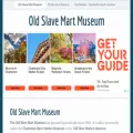 oldslavemartmuseum.com oldslavemartmuseum.com