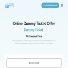 onlinedummyticket.com