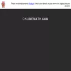 onlinemath.com onlinemath.com