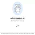 ontimeshred.co.uk ontimeshred.co.uk