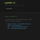 opensuse.github.io opensuse.github.io